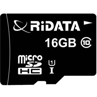                       Ridata Ultra 16 GB SDHC Class 10 70 MB/s Memory Card with Adapter                                              