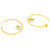 TARUSA Brass Fashionable Hoop Earring  For Women