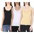 Low Price Mall Women's Sando Camisole Set Of 3 ( Color May Very )