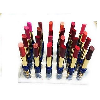                       ADS Multi Color Glossy Lipstick ( Pack of 24) And ( Free Kajal)                                              