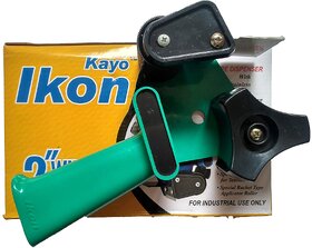 MH Kayo Ikon 2 Inch Tape Dispenser with Stainless Steel Blade Plastic body light weight