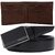 Faux Leather Belt Wallet Combo For Men