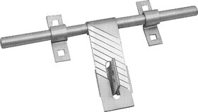MH Door Aldrop 4 Pc Fiero Stainless Steel 10 Inches Nickel Silver