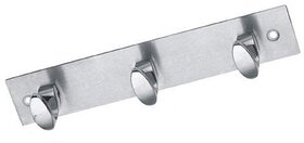 MH Stainless Steel Wall Hook Hook Trums 3 Legs Silver