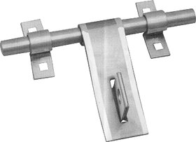 MH Stainless Steel Door Aldrop Cube Nickel Silver 10 Inches