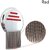 QD Red Stainless steel  Lice Comb ,Very effective for Head Lice and Nit Remover Lice remover tool Hair care tool