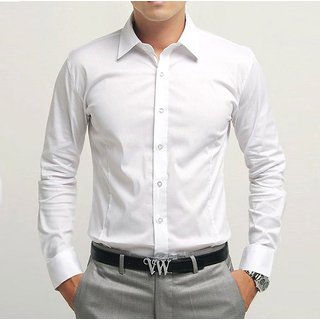 white shirt for men