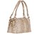 TARUSA Light Coffee Faux Leather Animal Texture Handbag For Women's
