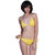 2-Piece Yellow Stylish Bikini Set