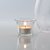 DECORATIVE 6 PIECE TEALIGHT CANDLE HOLDERS WITH 6 PIECE CANDLES