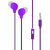 Digibuff E4 In-Ear Premium Earphones -Purple