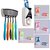 Traders5253 Plastic Adhesive Based Toothpaste Dispenser Kit (Assorted Color)