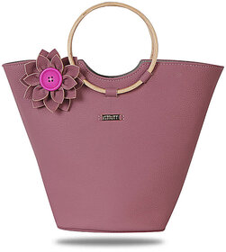 Pink Ring Handbag By Strutt