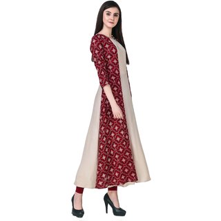 a line kurti dress