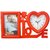 Atorakushon 4 x 6 Photos Frame with loveshep clock Happy moments decoration Valentine, Friendship Day gift.