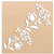 Incredible Gifts Floral rangoli stencil buy FL007(Wood, 15x15cm)