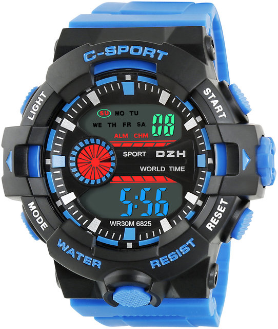 Time Warp Future Tech Multi Function Blue Digital Wrist Watch for Men &  Boys (WS6801). : Amazon.in: Fashion
