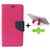 New Mercury Flip Cover for Samsung Galaxy J2  ( PINK ) With One Touch Mobile Stand