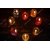Kartik Cute Little Glass Gel Candles Multi colour 6 Pieces for Diwali Gift/Festival Decoration