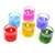 Kartik Cute Little Glass Gel Candles Multicolour 12 Pieces for Diwali Gift/Festival Decoration
