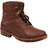 Knoos Men's Brown Synthetic Leather Casual Boot