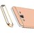 MOBIMON Samsung J7 / J700F Hard PC Shell Electroplate Matte 3 in 1 Anti Scratch Proof 360 Degree Back Cover Case (Gold)
