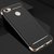 MOBIMON RedMi Y1 Hard PC Shell Electroplate Matte 3 in 1 Anti Scratch Proof 360 Degree Back Cover Case (Black)