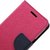 Mobimon Stylish Luxury Mercury Magnetic Lock Diary Wallet Style Flip case cover for OPPO A37 - Pink