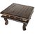 Shilpi Wooden Chowki For Home Decor Size (Lxbxh-12X12X8.5) Inch