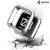 ACUTAS Full Protection Silicone Ultra-thin Soft Plating TPU  Case Cover For Fitbit Versa (Silver) (watch not include)