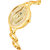 MKSTONE GOLDEN Elegant stone studded GL Watch - For Women 012