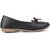 Bapu Beta Women's Leather Loafers Comfort Slip on Flats Shoes