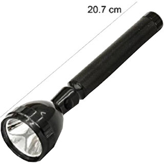 PRODUCTMINE Rechargeable Long Range Torch Flashlight with Dual Light Source for Home,Office,Camping,Travel,Picnic