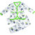 Jisha Fashion Unisex Cotton Baby Set (6M to 24M)(Mercy) (Pack of 2)