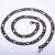 Black Gun Plated Sachinne Chain For Men (24inch) by Sparkling Jewellery