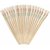 EREIN Set Of 10 Pairs Designer Natural Round Bamboo Reusable Chopsticks, Size 9.5 Inch (Color and Design May Vary)