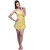 Dazzling Beauty Yellow - See Through Baby Doll With Matching G-String