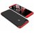MOBIMON OPPO F9 Pro Front Back Cover Original Full Body 3-In-1 Slim Fit Complete 3D 360 Degree Protection (Black Red)