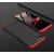 MOBIMON OPPO A3S Front Back Case Cover Original Full Body 3-In-1 Slim Fit Complete 3D 360 Degree Protection (Black Red)