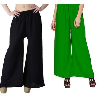 Greena and Skin Free size free size palazzo or trousers for women