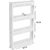 Premium 4 Layer Space Saving Storage Organizer Rack Shelf with Wheels for Kitchen/Bathroom/Bedroom