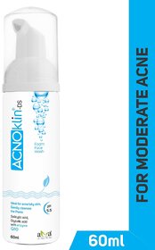 Vegetal AcnoKlin Foam Face Wash, 60ml.