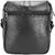 BumBart collection Artificial Leather Cross-Body Big Sling Bag for Men/Boys - Dark Black (L x B x H 30 x 25 x 7 cm)