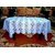 Center Table Cover  4 Seater Geometric Design ( Size  60 inch ( 152.4 cm ) x40 inch ( 101.6 cm ) Blue Color By AH