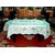 Center Table Cover  4 Seater Floral Design ( Size  60 inch ( 152.4 cm ) x40 inch ( 101.6 cm ) Green Color By AH