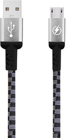 Digimate D6- Micro USB Cable (V8) Data Cable - (SILVER)