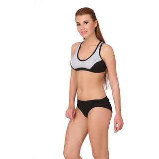 sports bra and panties