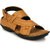 Lee Peeter Men's Tan Velcro Sandals