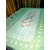 AH Dining Table Cover 6 Seater Floral Design Net Green Color   90 inch ( 228.6 cm )  x 60 inch ( 152.4 cm)