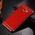 MOBIMON Samsung J7 Prime Hard PC Shell Electroplate Matte 3 in 1 Anti Scratch Proof 360 Degree Back Cover Case (Red)